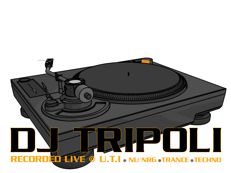 DJ Tripoli CD Cover Design